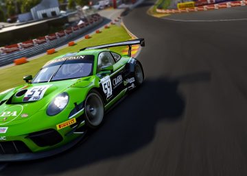 Foto de GT3 em competição de Sim Racing - SRW Calendar - Digital Spirit